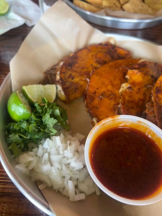 Mexico Ta Cabron - Quesabirria , chips and salsa, tostones - Mexican Near Me - Longview, Texas