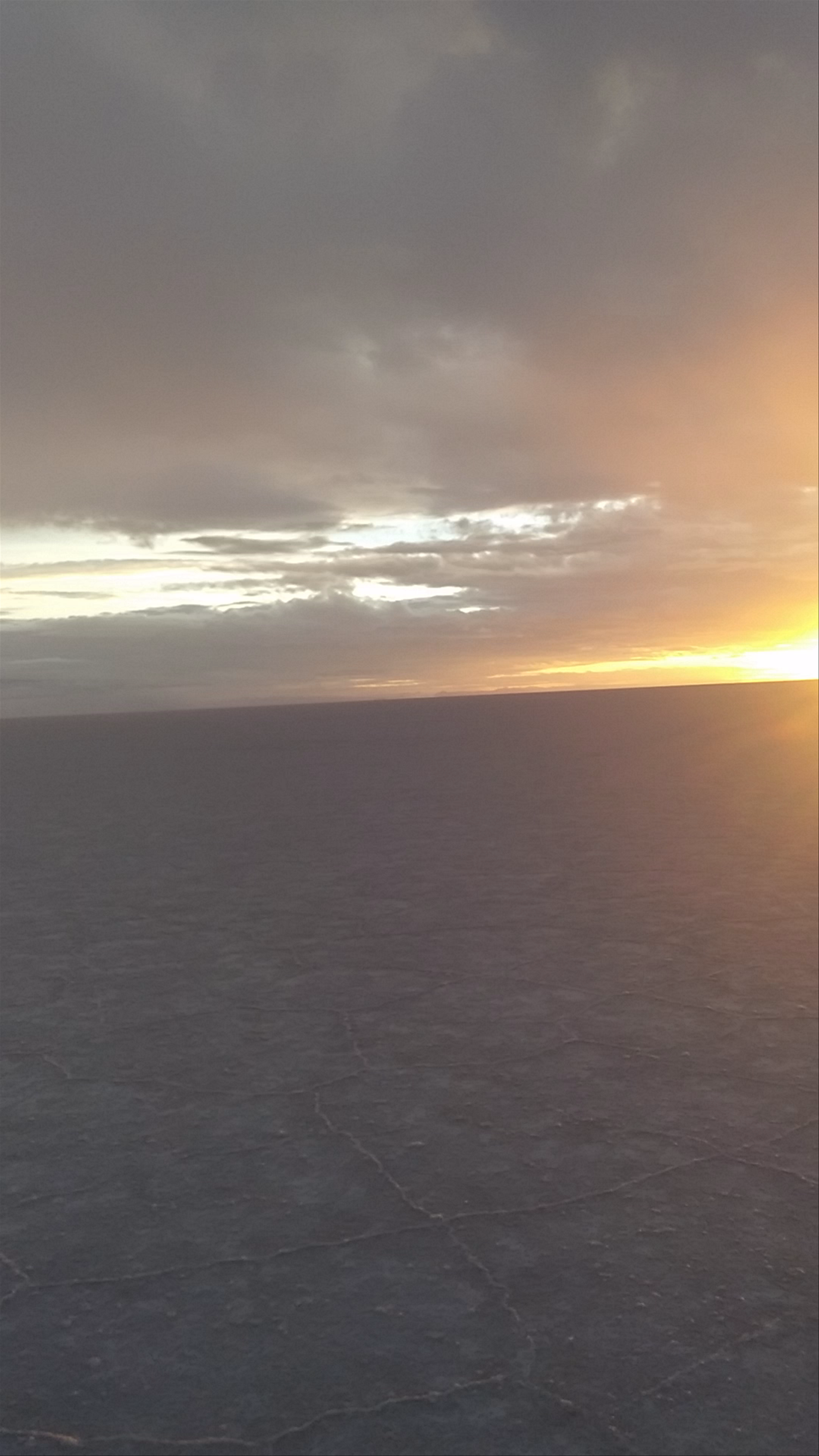 Sunset Serenity at Salar de Uyuni, Bolivia