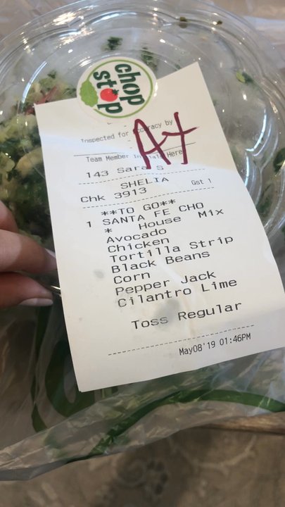Chop Stop - Santa Fe Salad - Salad Near Me - Burbank, California