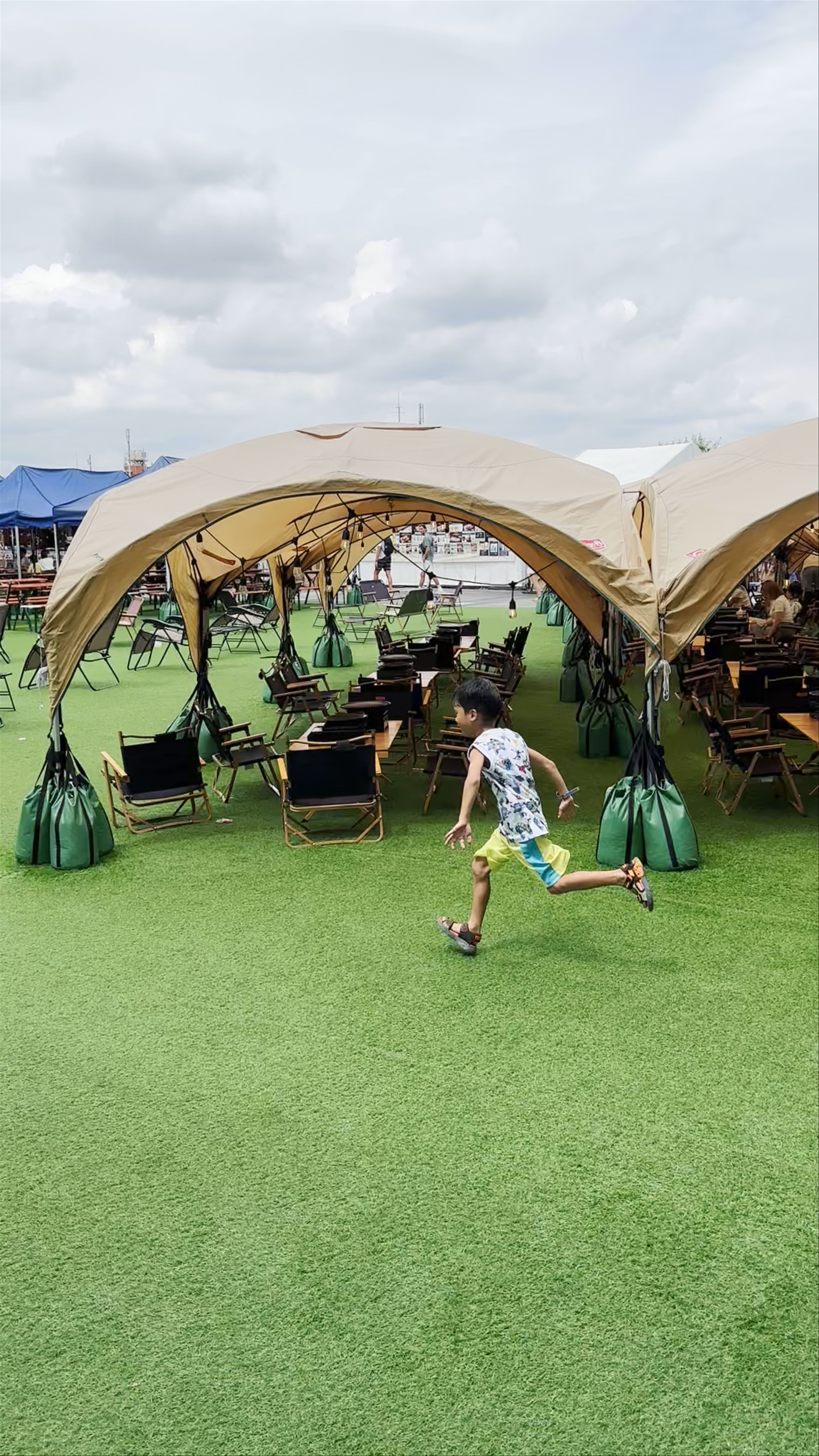 Family Fun at Tokyo Skytree Outdoor Play Area