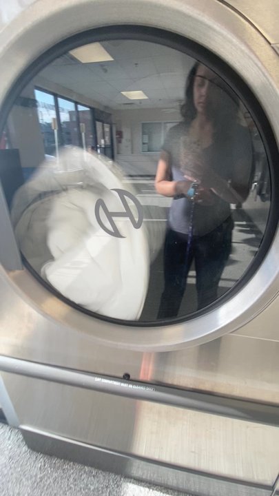 Glendale Laundromat - Drying my sheets - Laundromat Near Me - Glendale, Colorado