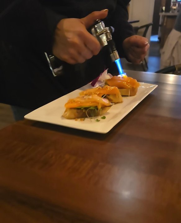 The Beehive - Roasted salmon tapas - Seafood Near Me - Ukiah, California