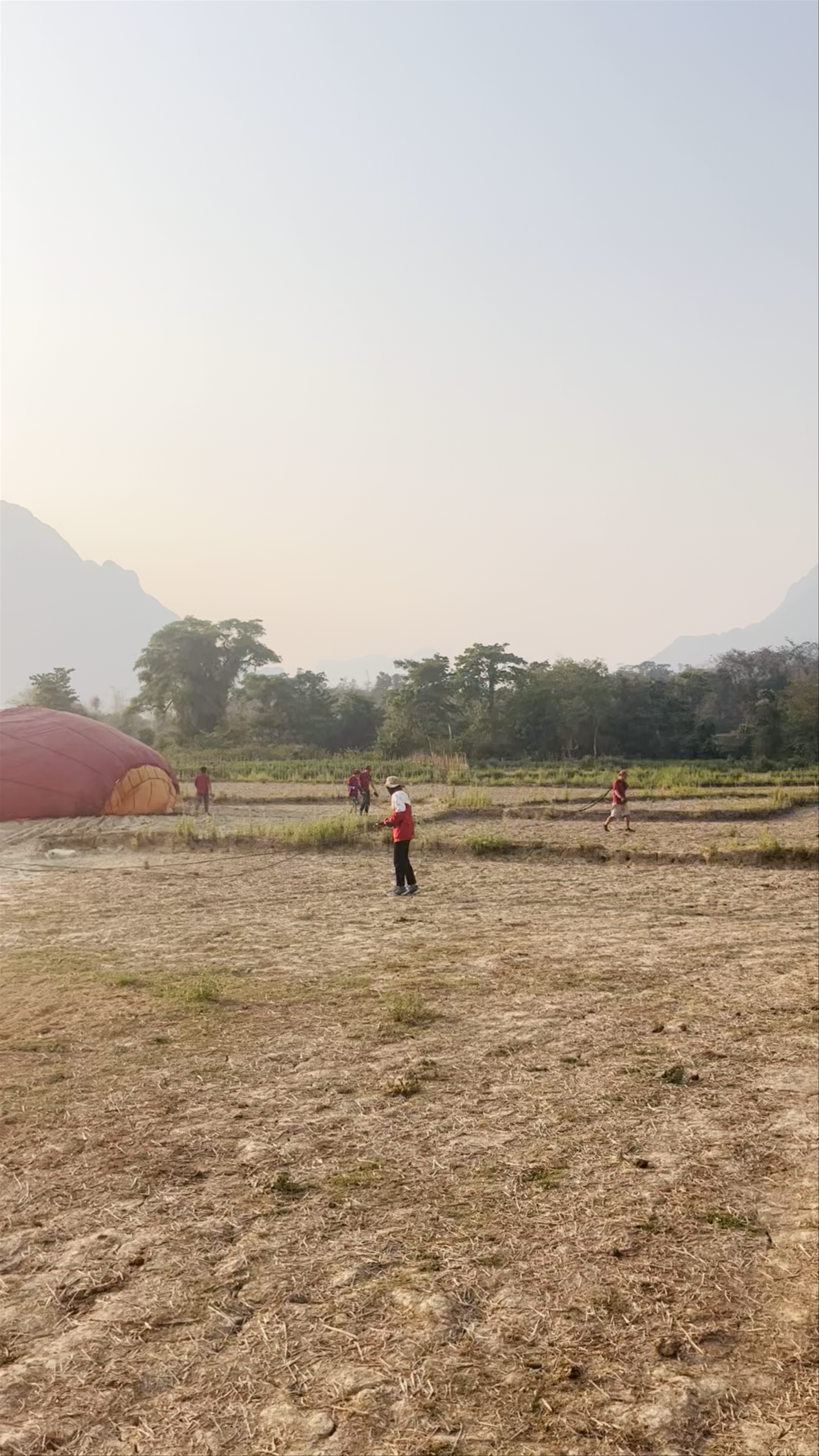 Above Laos Ballooning