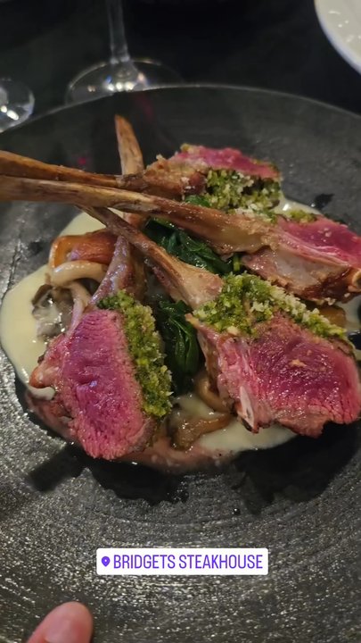 Bridgets Steakhouse - Rack of lamb - Steakhouses Near Me - Ambler, Pennsylvania