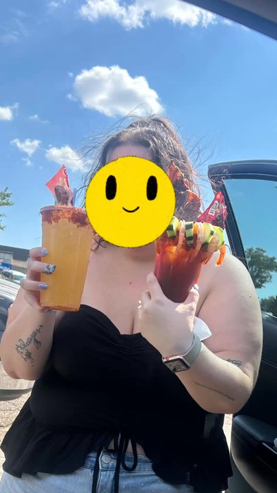 Dfw Micheladas - Happy with drinks in hand - Seafood Near Me - Dallas, Texas