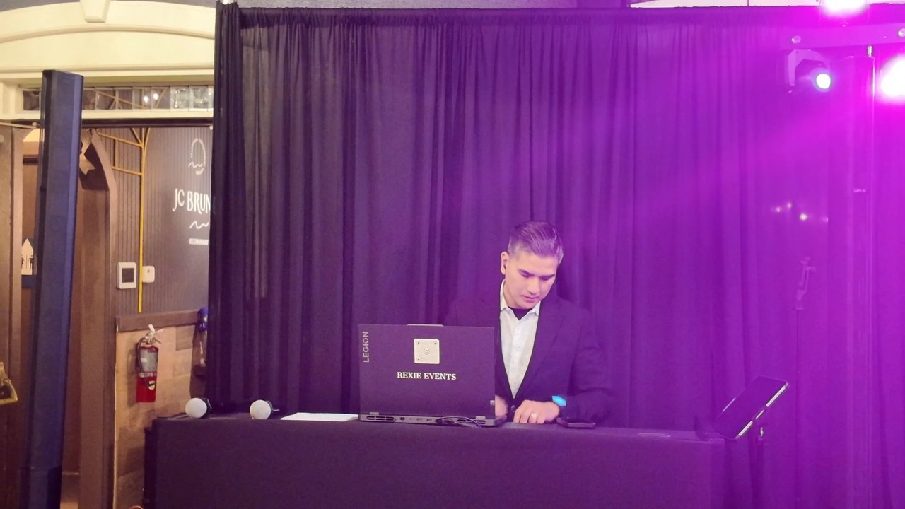 Rexie Events - Our DJ all ready to start our party! - DJs Near Me
