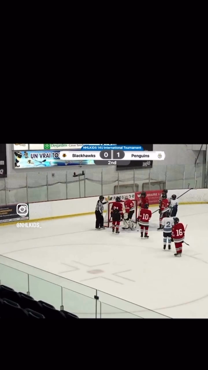 Wesley Gauthier's Incredible Spinning Pad Save | Little Black Hawks