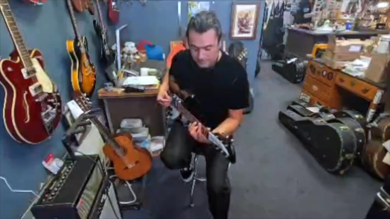 Long Beach Guitar Repair - Rickenbacker 325 Touring Replica with Creamery Toaster pickups - Musical Instrument Services Near Me - Long Beach, California