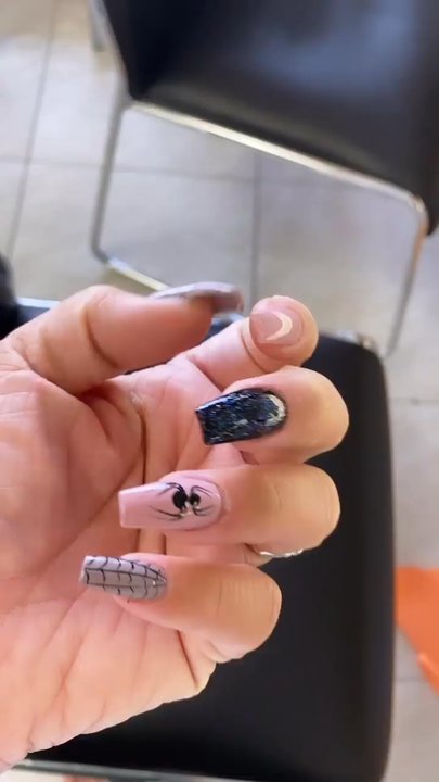 Fendi Nails - October Nails Inspired - Nail Salons Near Me - Anthem, Arizona
