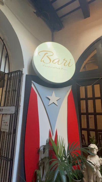 Bari - Aquí les dejo el nombre - Pizza Near Me - San Juan, Puerto Rico