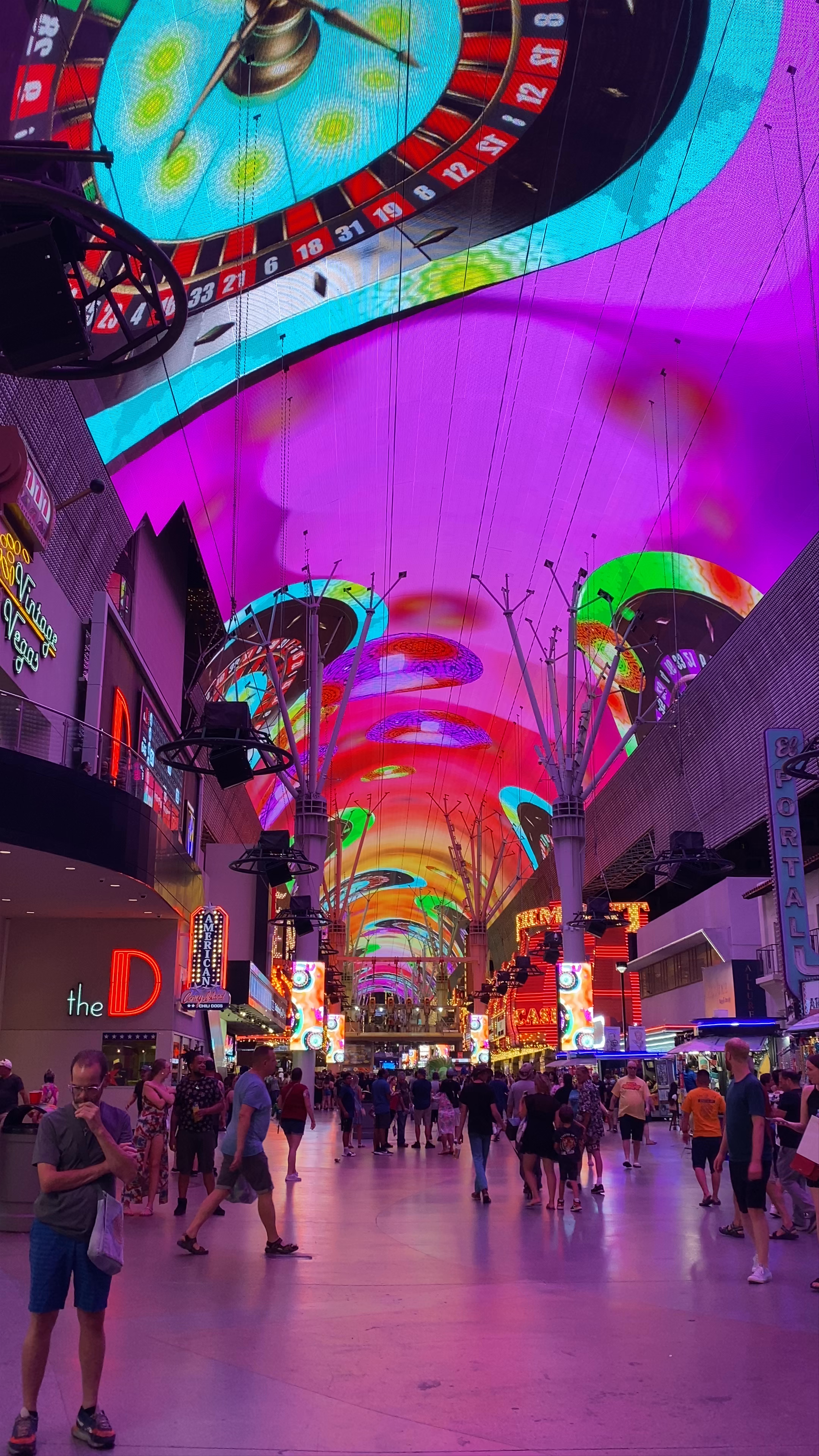 Fremont Street Experience: Vibrant Neon and Spectacular Screens in Las Vegas