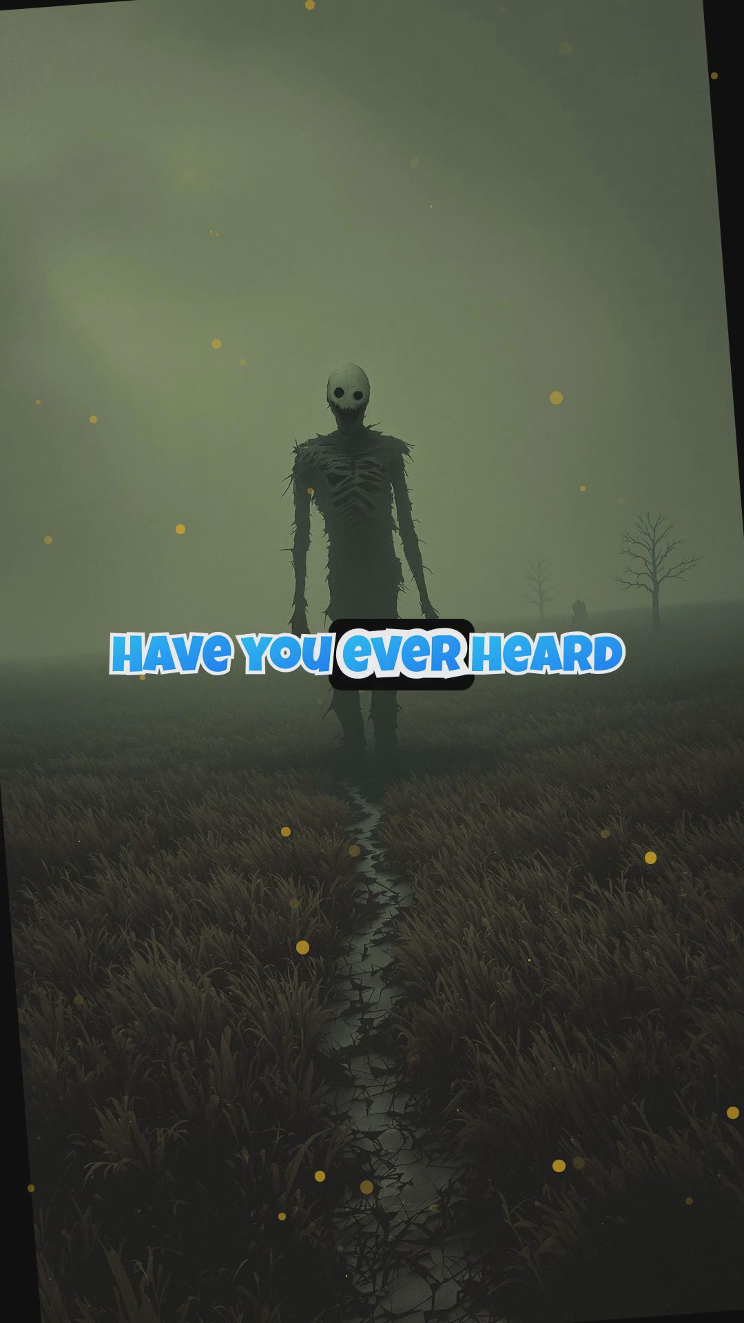 The Scarecrow That Moves at Dusk