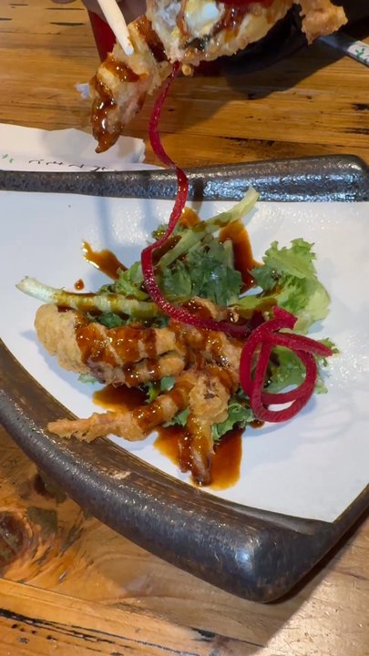 Hanasato Japanese Cuisine - Fried Spider - Japanese Near Me - Denton, Texas