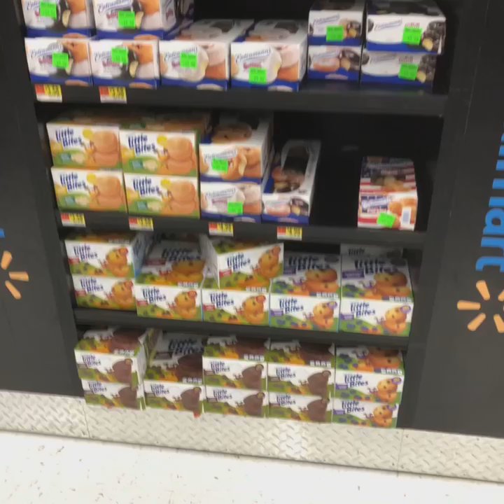 Walmart - Entenmann's snack cake/donut section, near the checkout aisles. (5/9/2018) - Grocery Near Me - Saddle Brook, New Jersey