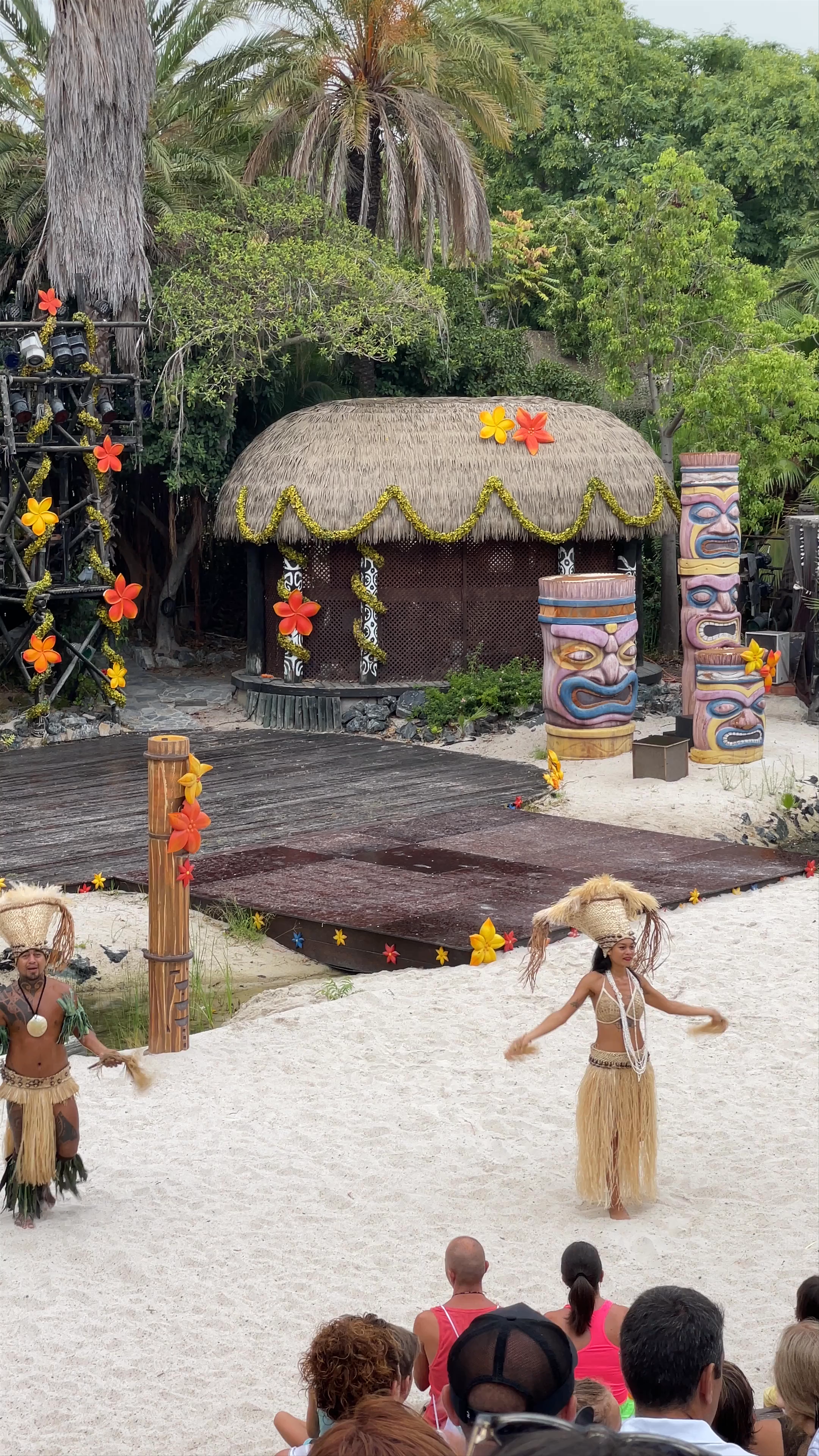 Tropical Cultural Performance at PortAventura World, Spain