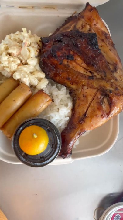 Mama Flo's - Pork belly was so good  The authentic chicken inasal was delicious Recommend this food truck price are reasonable - Food Trucks Near Me - Aiea, Hawaii