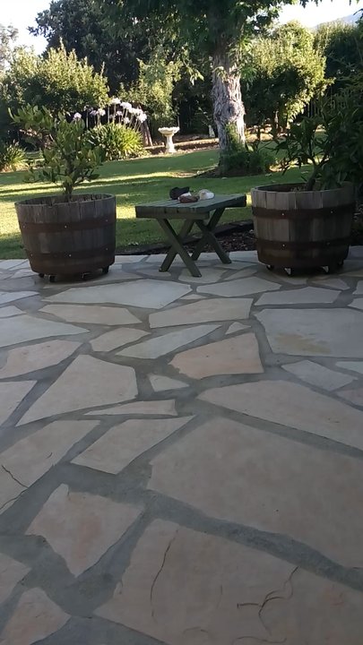 Franks Handyman Services - Our flagstone terrace ...by Frank - Handyman Near Me