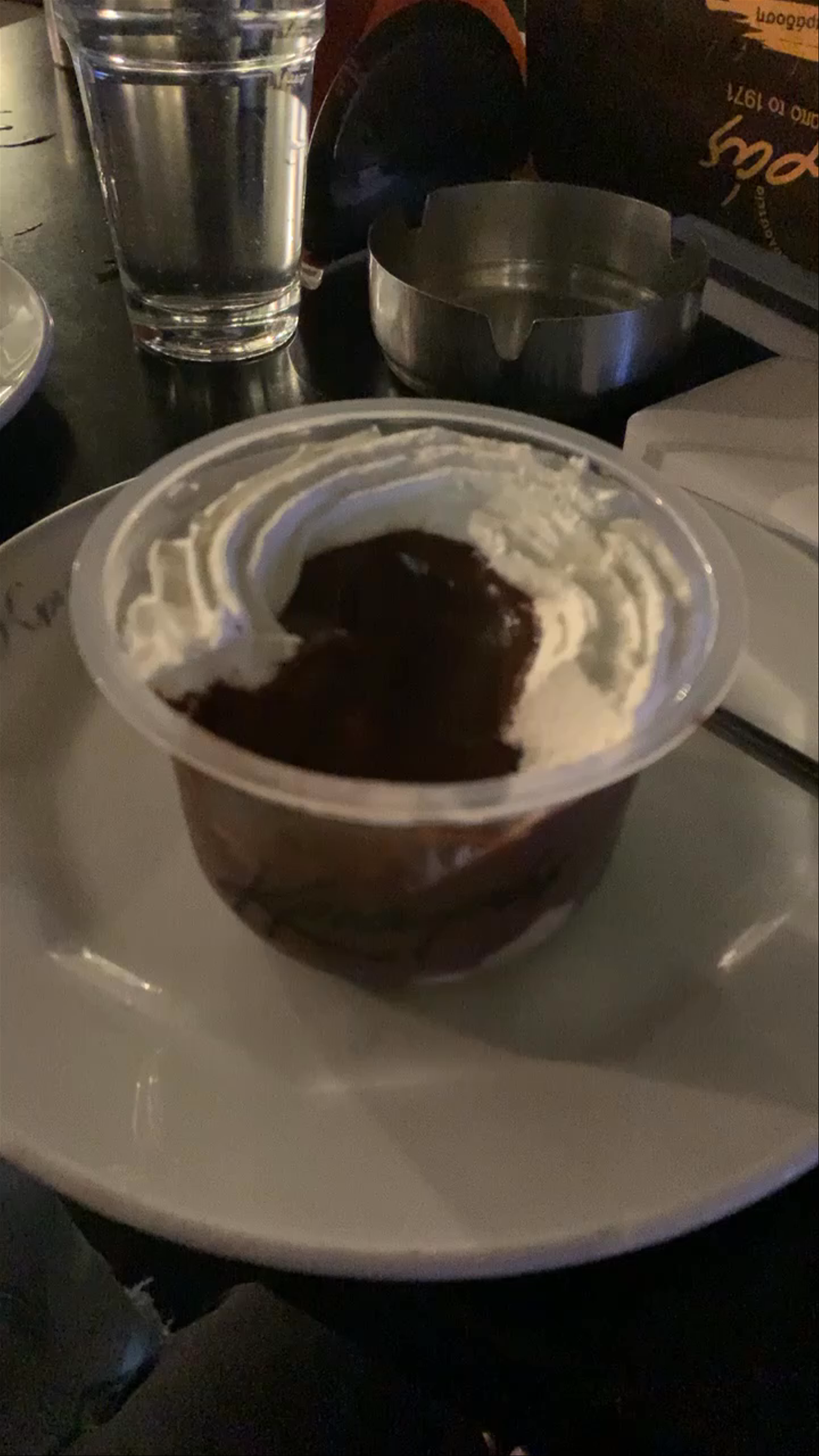 Evening Dessert at a Cozy Veria Café