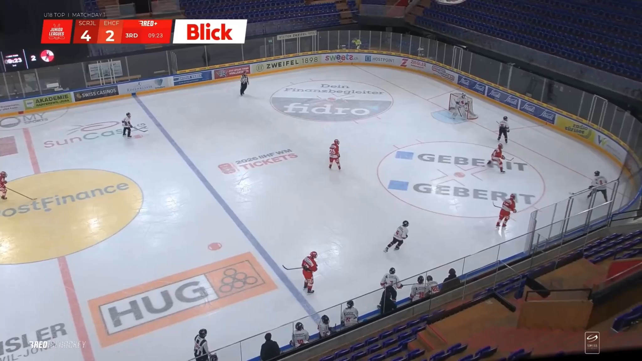 David Althaus' Lightning Fast Breakaway Highlights | EHC Frauenfeld U18