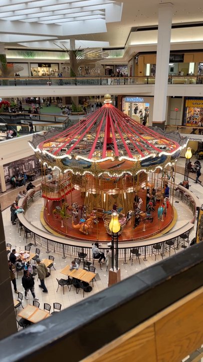 Fox Valley Mall - Carousel rides for $5 - Shopping Centers Near Me - Aurora, Illinois