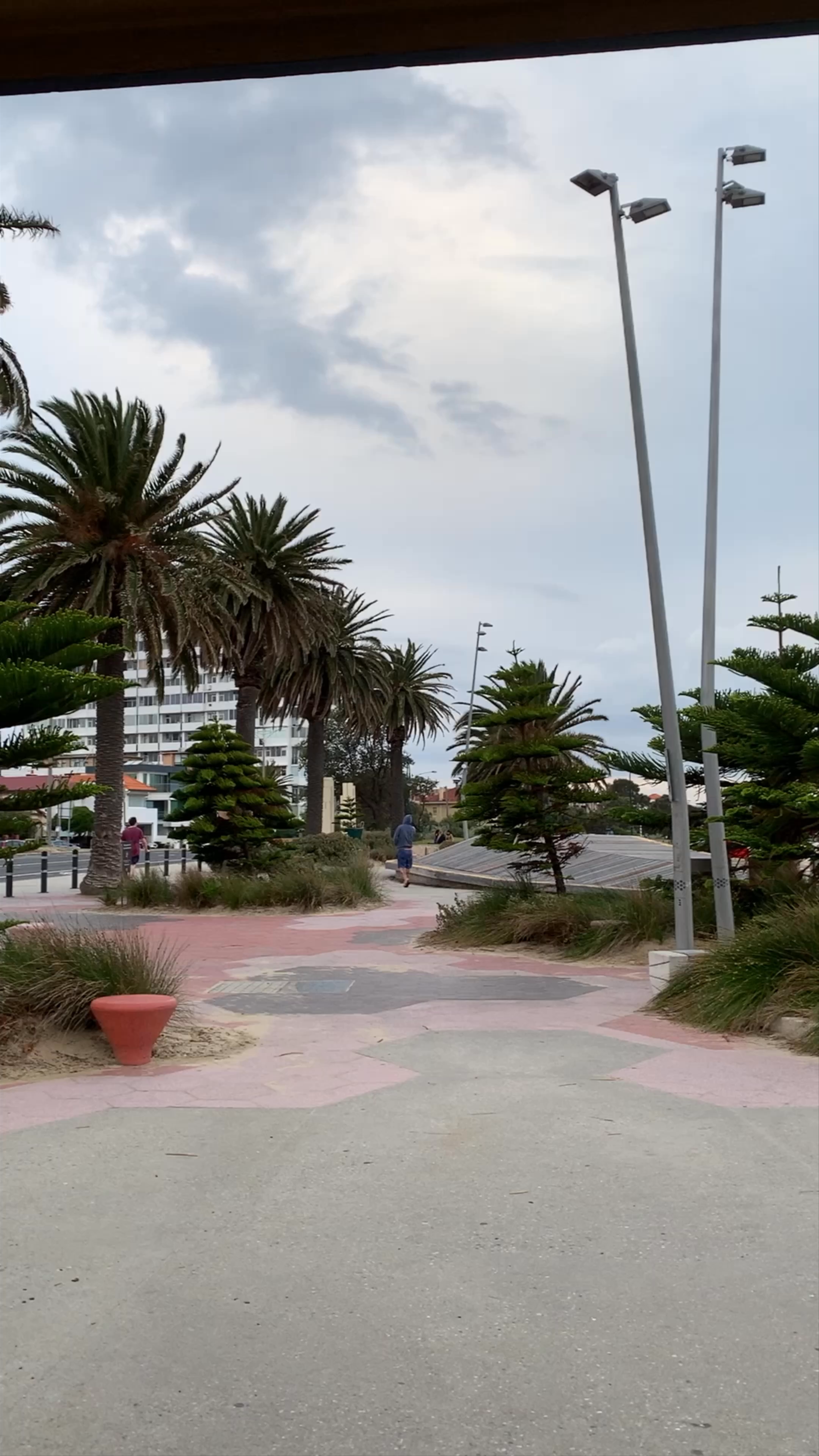 Serene St. Kilda Promenade Walk at Sunset