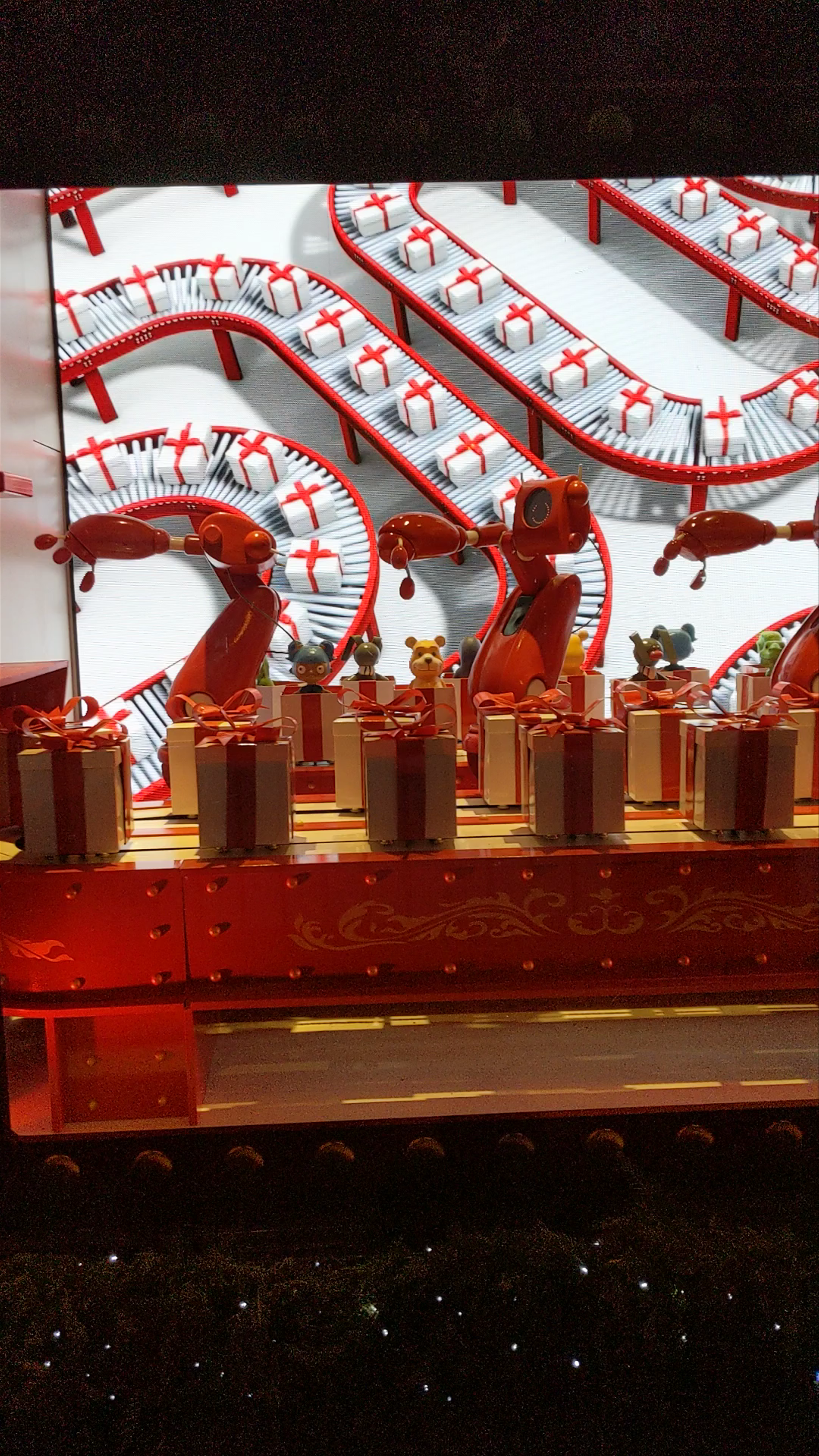 Magical Holiday Window Display at Hudson's Bay Queen Street, Toronto