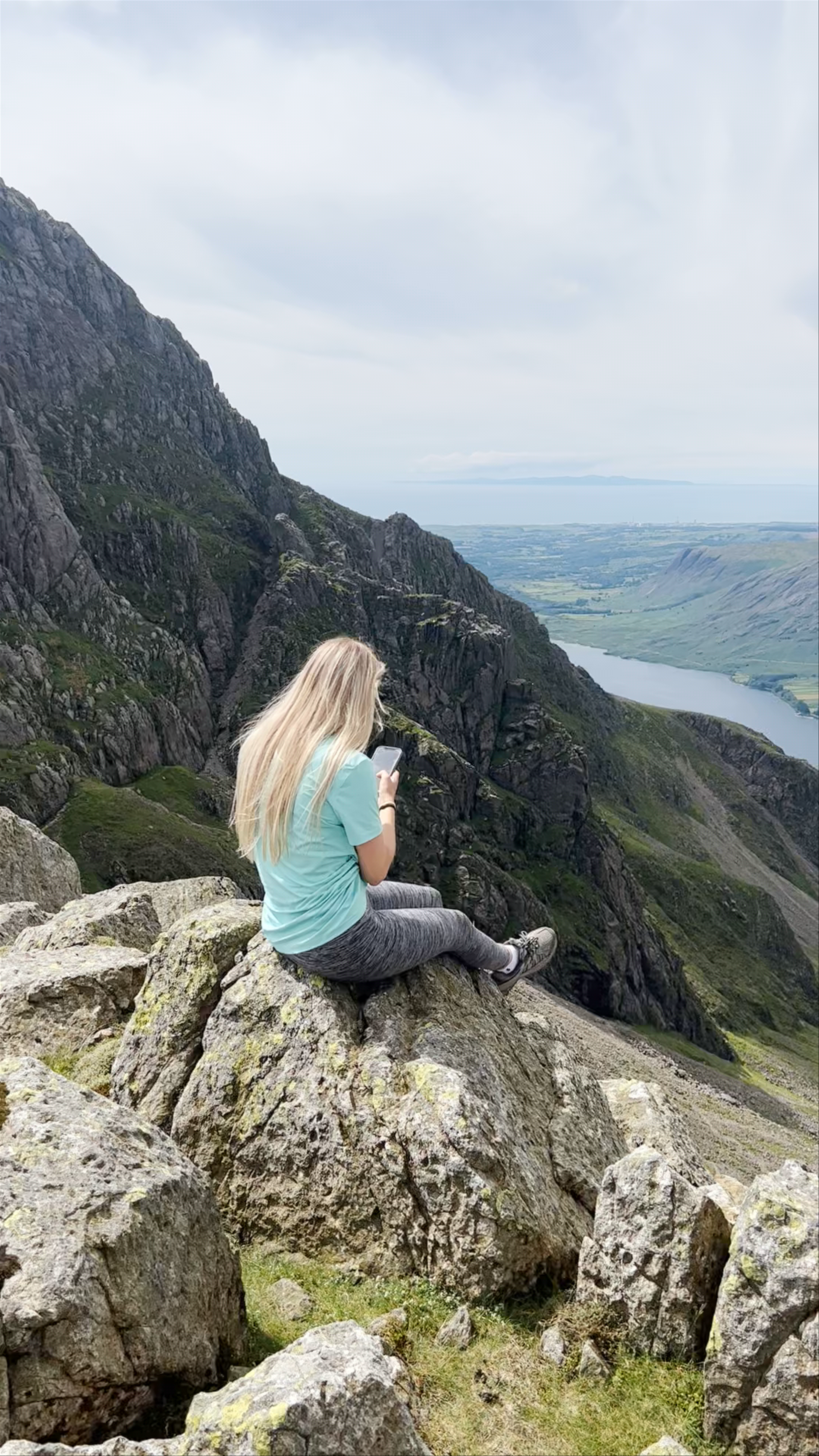 Wasdale Head Car Park for Scafell Pike