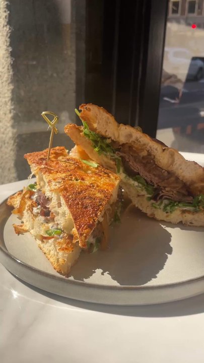 Wishing Cup - Truffle mushroom sandwich - Coffee & Tea Near Me - Boston, Massachusetts