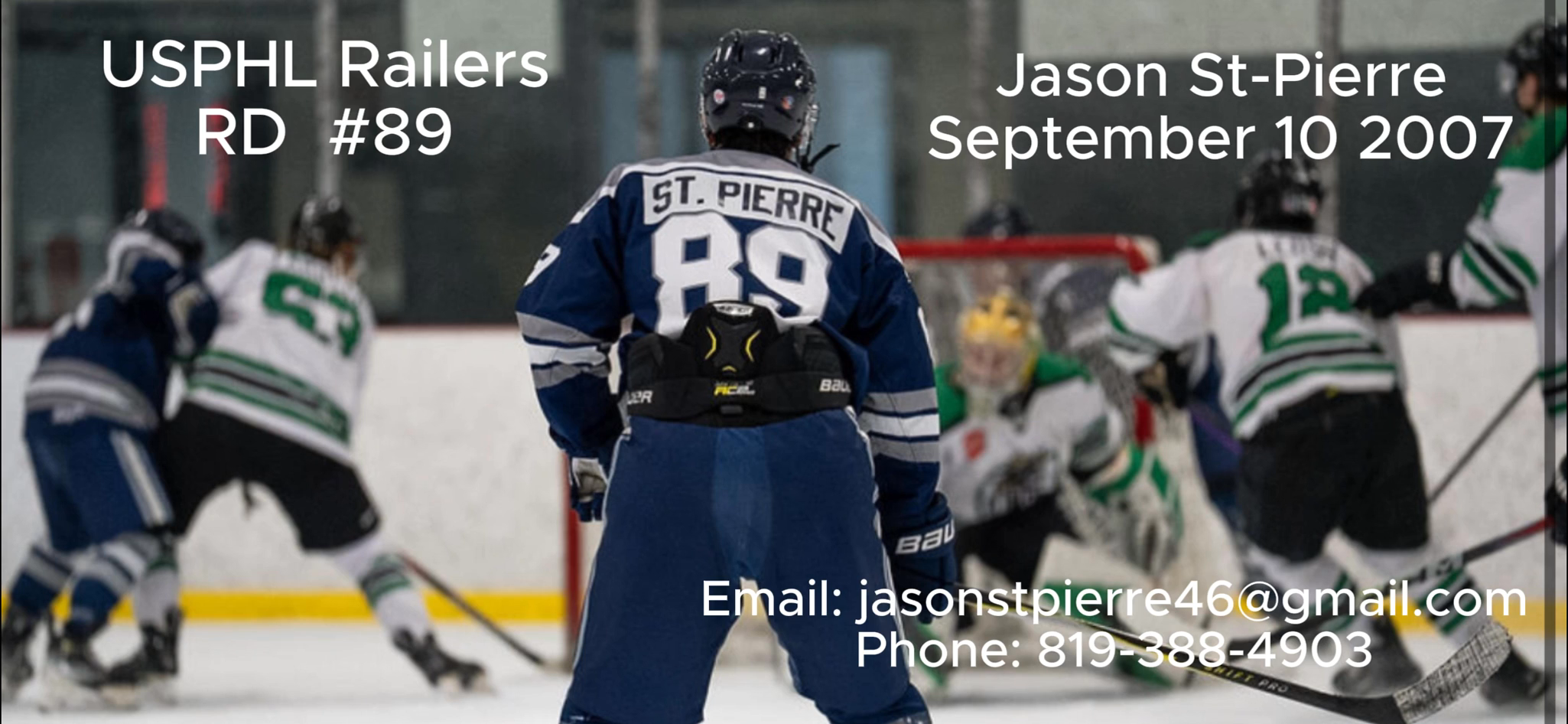 Jason St-Pierre's Dominant Highlights with Worcester Jr. Railers
