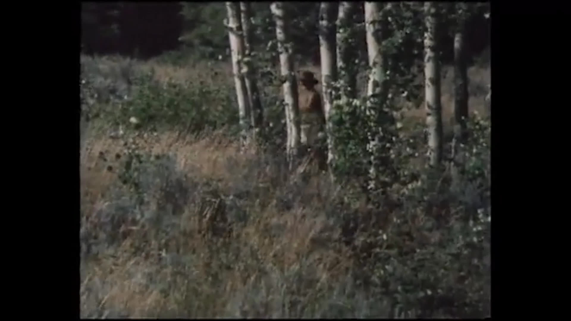 A rancher rides through a wooded meadow where cattle graze. The narration reflects on feeling discouraged at the start of the day and finding renewed purpose after completing farm chores.
