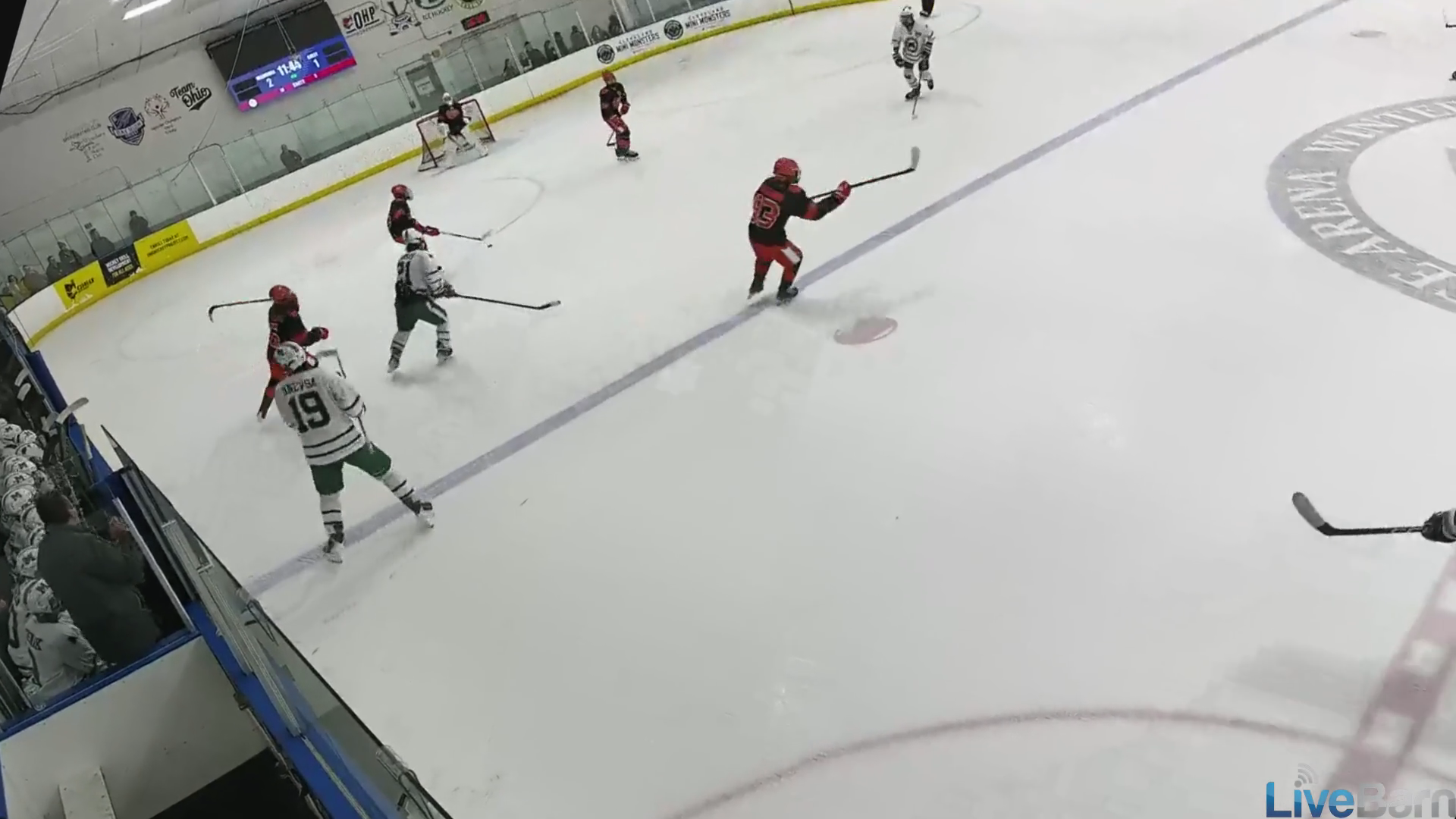 Joey Dorsey:  Defensive Pressure with Medina Hockey Club against Team Ohio