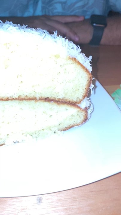 Royal Hawaiian - The coconut cream cake! It's huge and so good! - New American Near Me - Laguna Beach, California