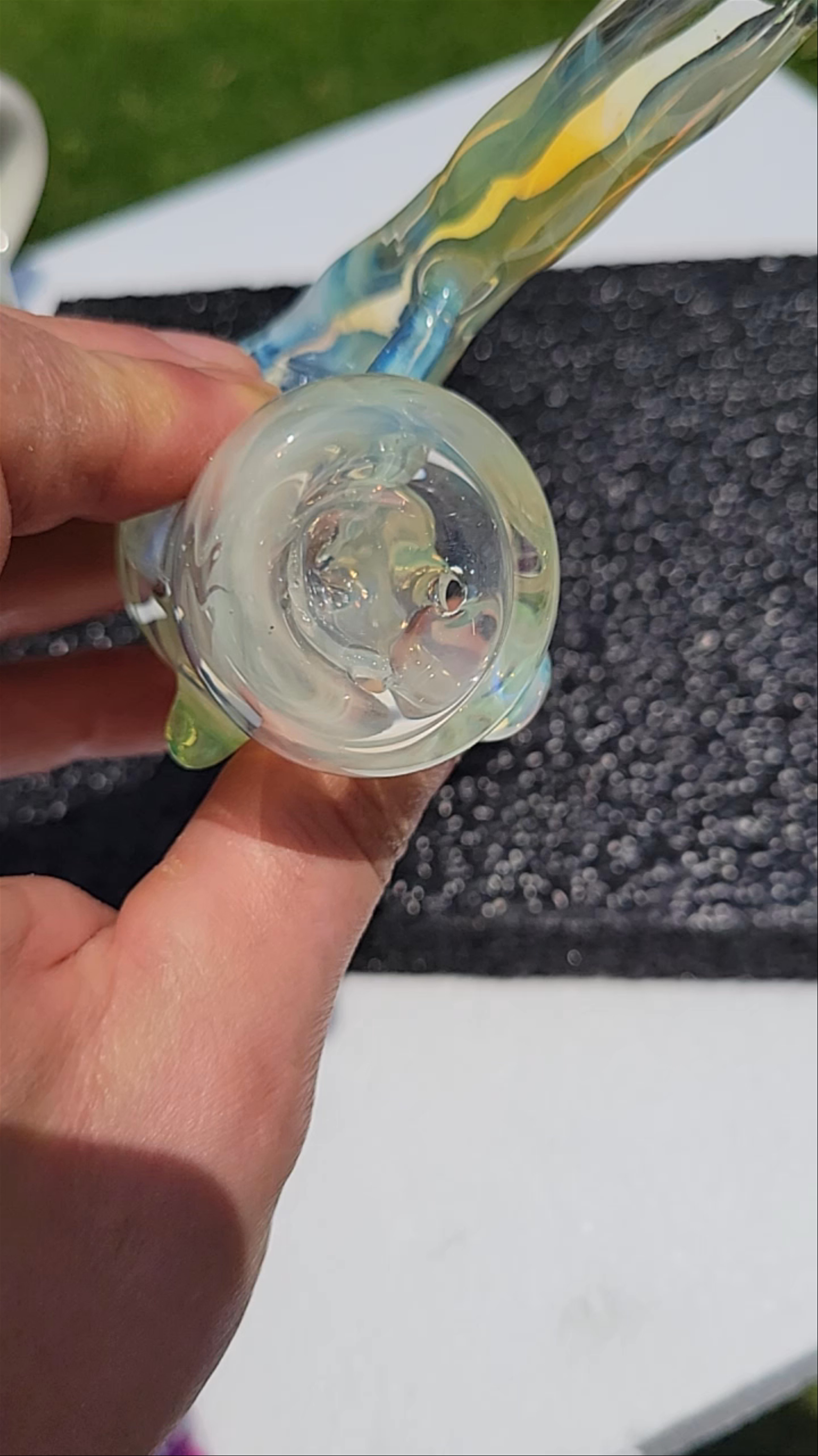 Preview pic of Standing bubble hash Sherlock #1 titan and ghost