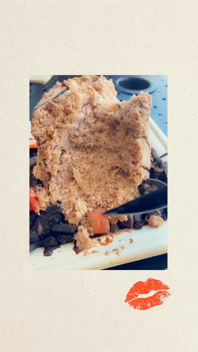 Element Shaved Creamery - This was such a trip... reminds me of that play sand for kids. BUT THIS YOU CAN EAT LOL - Desserts Near Me - Yucaipa, California