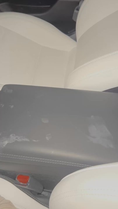 Tesla - The mess they left (I clean my car out every week, I handed it to them pristine) - Car Dealers Near Me - Orlando, Florida
