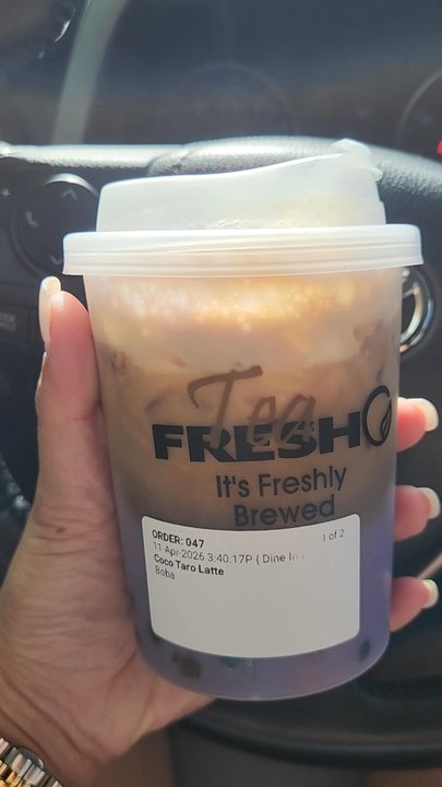 Tea Fresho - Coco taro latte - Bubble Tea Near Me - Gilbert, Arizona