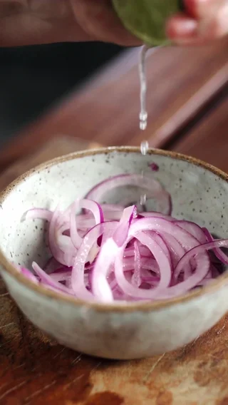 Lime-Marinated Onion