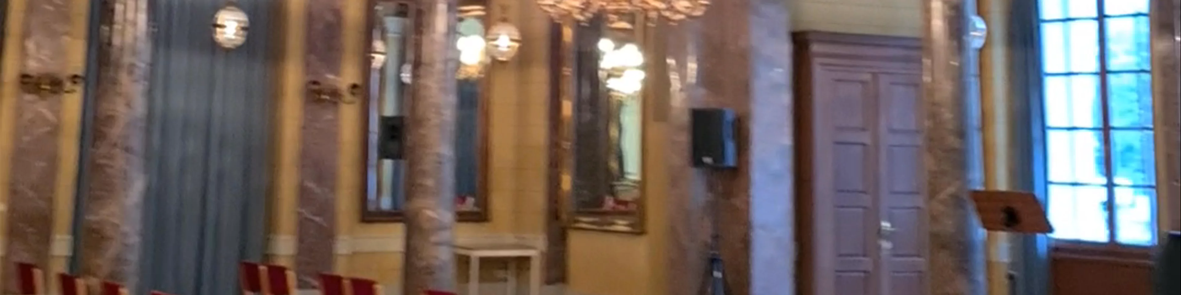 Inside the Bad Ems Kursaal.