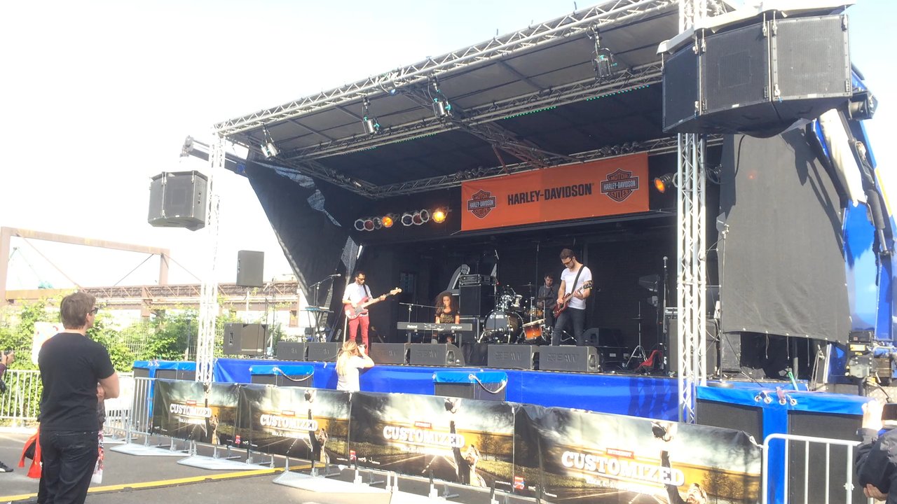 Poller Wiesen - Bühne auf dem Harley Dome Cologne 2016 - Parks Near Me - Cologne, NW