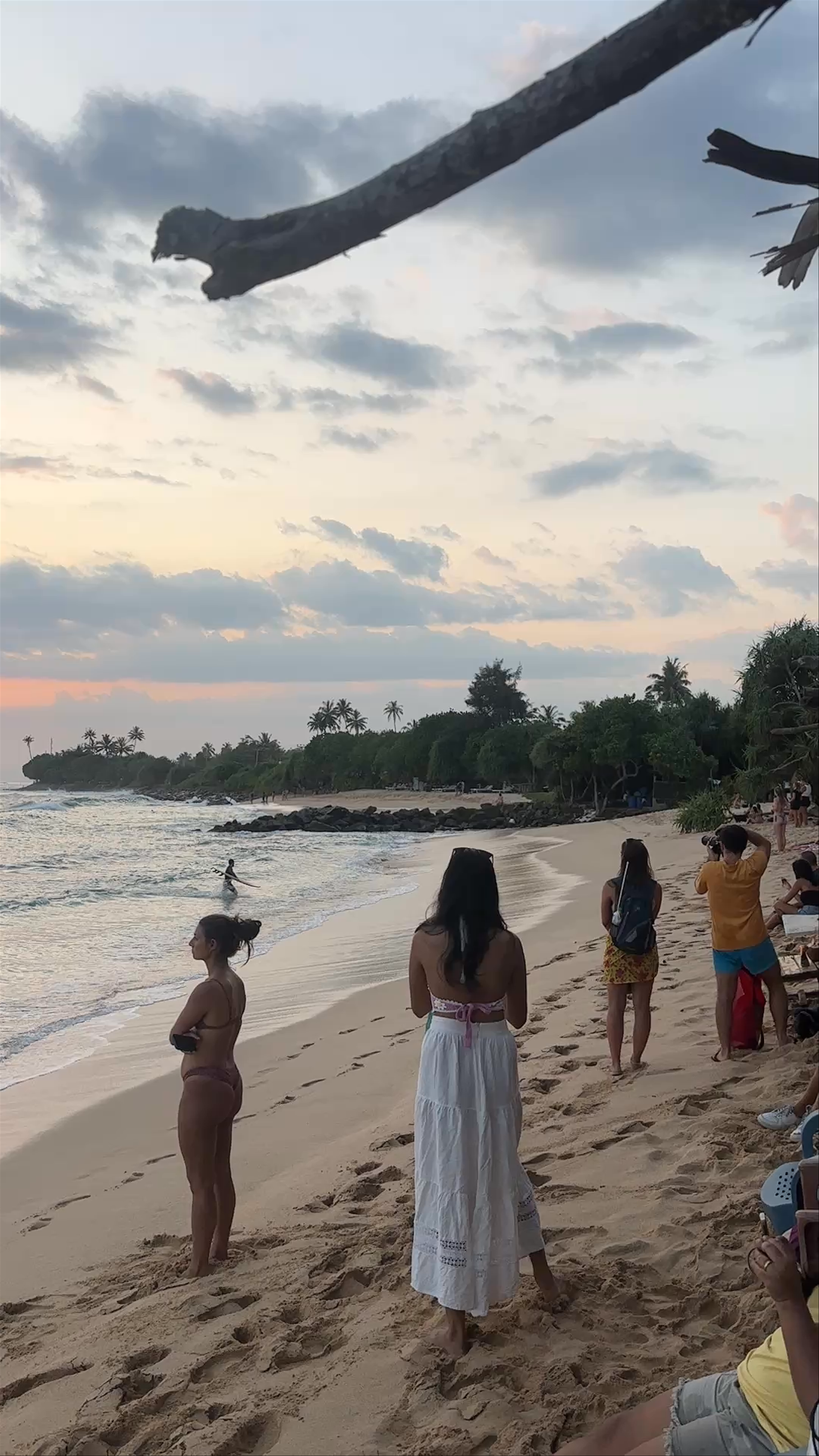 Sunset Serenity at Midigama Beach, Sri Lanka