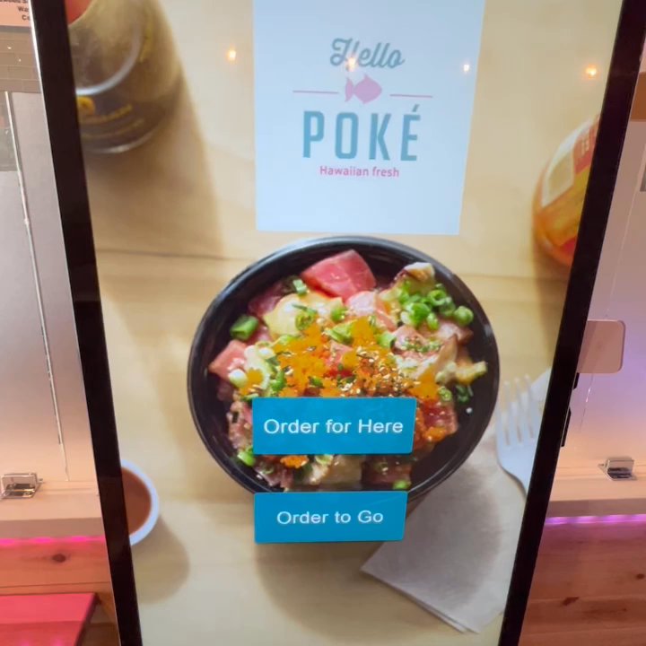 Hello Poke - Kiosk functionality lol - Hawaiian Near Me - Redmond, Washington