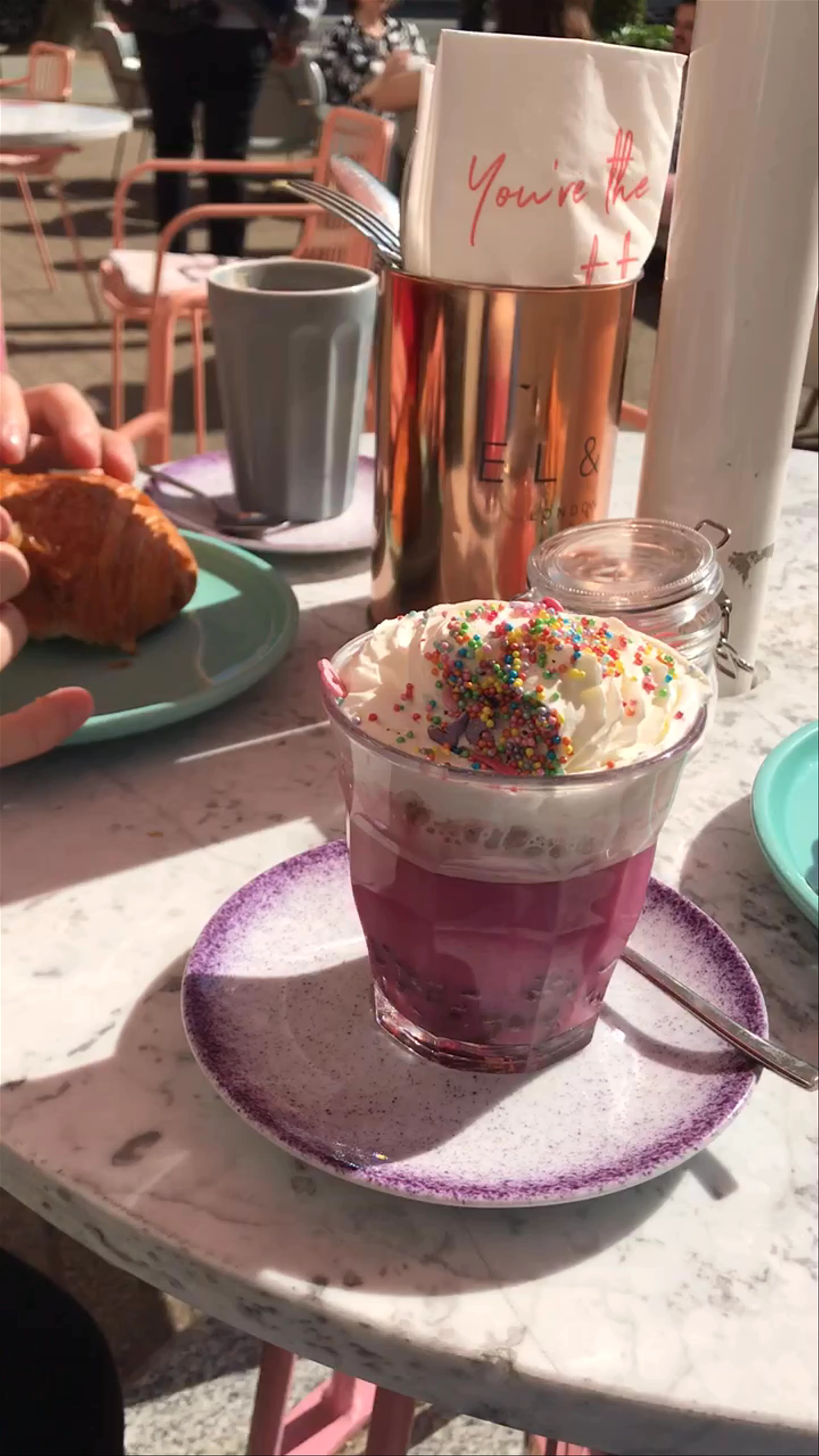 ELAN Cafe., Hans Crescent, London, UK