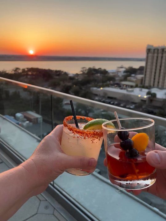 Harbour Club - Another beautiful sunset at the Harbour Club - New American Near Me - Charleston, South Carolina