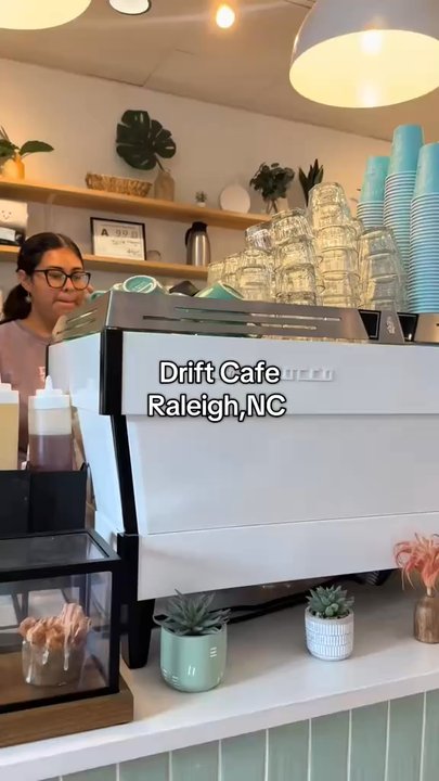 Drift Cafe - Tiktok- shannnntall - Coffee & Tea Near Me - Raleigh, North Carolina