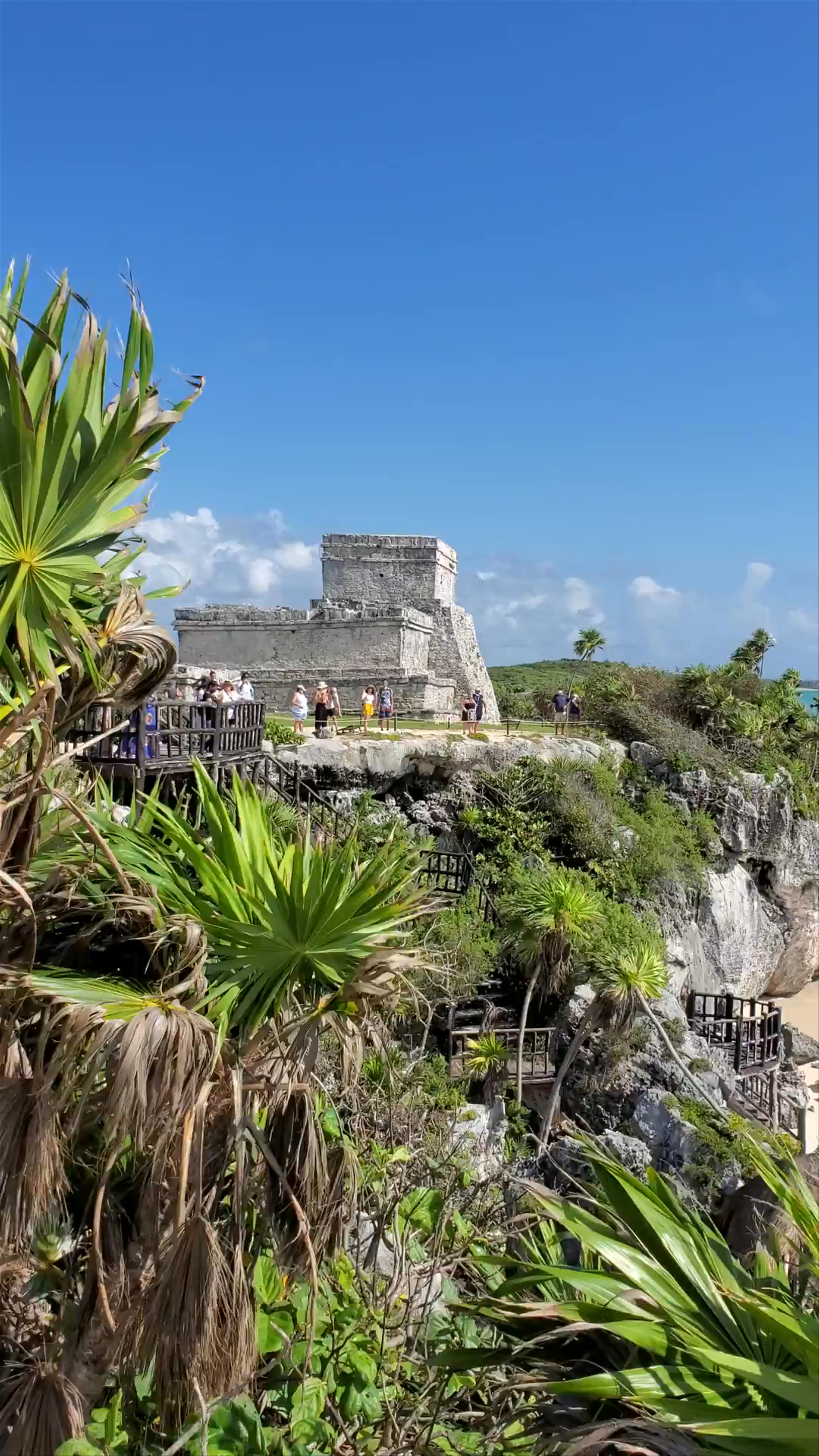 Tulum Archaeological Zone: Majestic Clifftop Ruins Overlooking Caribbean Shores