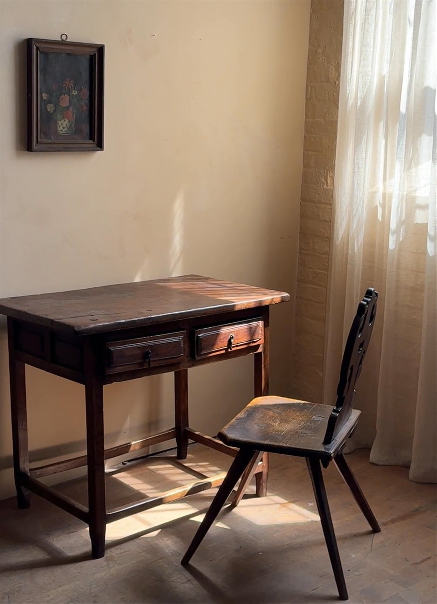 18th c. Cherry Table