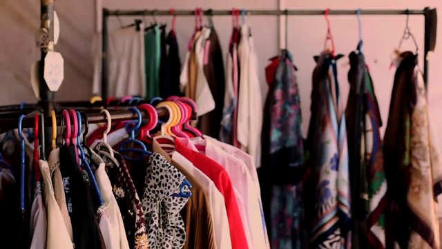 Picking out a shirt