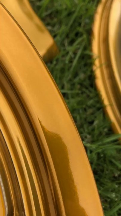 Luminous Concepts - Brassy gold - Powder Coating Near Me - San Dimas, California