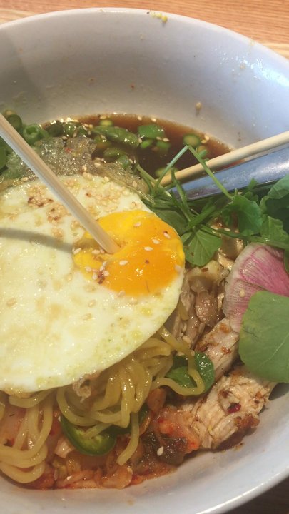 Brider - If you're not going to make the eggs fresh with the ramen, maybe just leave the eggs off? I'm just saying. - New American Near Me - Denver, Colorado