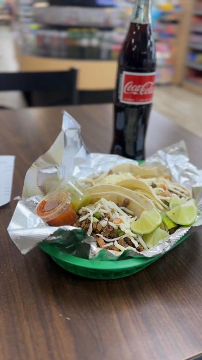 Taquito Express - The perfect pairing for steak tacos has got to be a Mexican Coke! - Tacos Near Me - Kennesaw, Georgia
